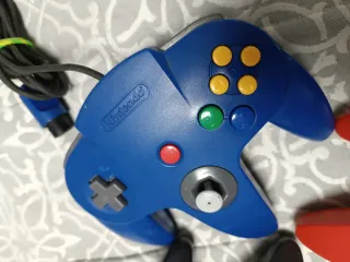Mandos Nintendo 64 (N64) - Azul, Rojo, Negro