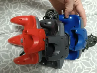 Mandos Nintendo 64 (N64) - Azul, Rojo, Negro