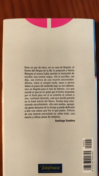 Crónica de una muerte anunciada