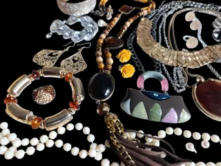 Lote 30 Piezas Bisutería Vintage