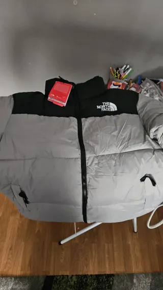 Cazadora The North Face Negra y Gris T-M