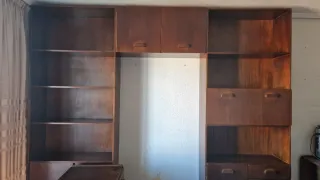 Mueble despacho madera marrón