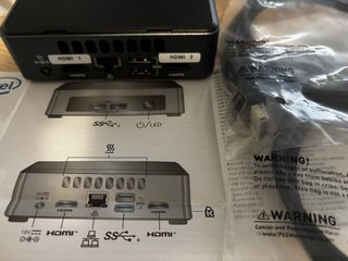 Ordenador de Sobremesa Intel Core i3-7100U Negro