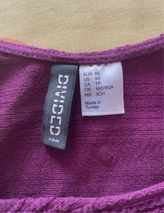 Vestido corto morado Duvided