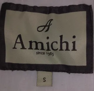 Parka Amichi Blanca Mujer Talla S