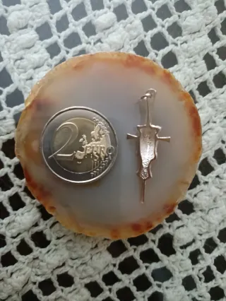 Cruz de plata con Cristo