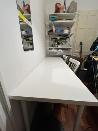 Mesa Lagkapten Ikea Blanca
