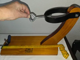 Soporte Jamonero Navidul Madera Clara, desmontable