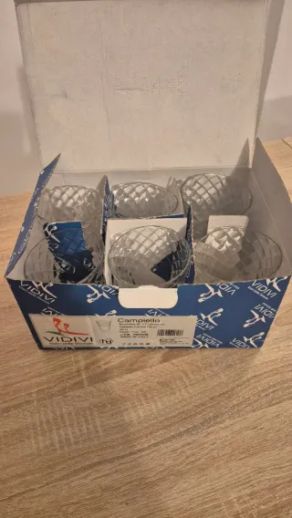 Pack 6 Vasos Cristal Grueso Royal Bliss.NUEVOS