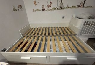 Diván IKEA BRIMNES 80x200cm Blanco