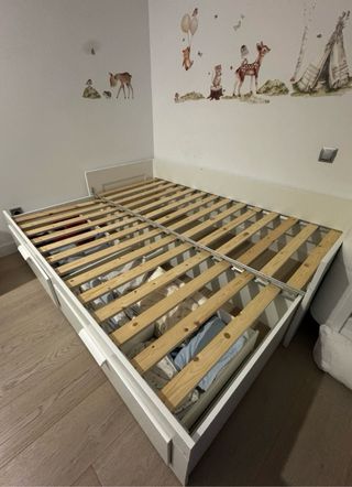 Diván IKEA BRIMNES 80x200cm Blanco