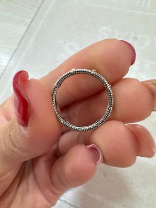Anillo Pandora Corona Plata