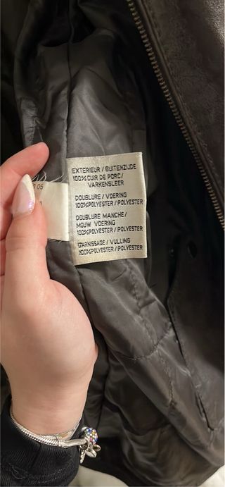 Chaqueta Cuero AT COMPANY Talla XL