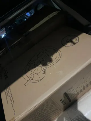 Carrozzino passeggino grigio