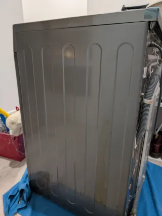 Lavadora LG gris 8kg Direct Drive