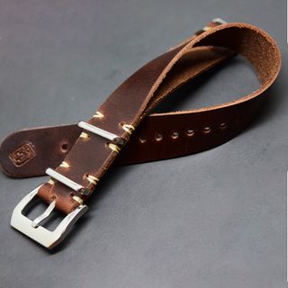 Correa de cuero estilo NATO para  Omega Tudor