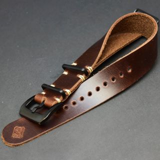 Correa de cuero estilo NATO para  Omega Tudor