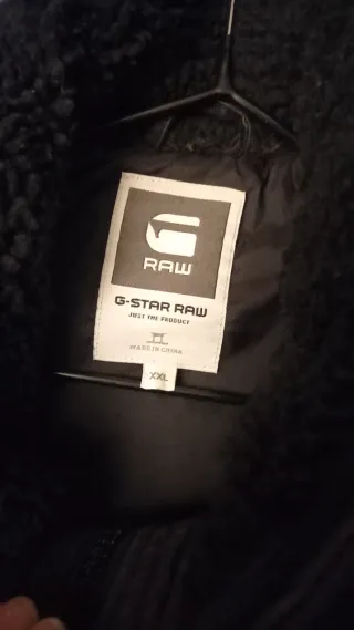 Chaleco G-Star Raw Hombre Negro