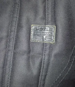 Chaleco G-Star Raw Hombre Negro