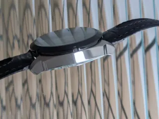 Reloj Lotus Cronógrafo Correa Piel Negra