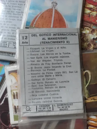 Fichas Arte Bizantino y Musulmán