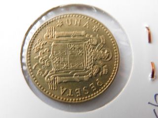 Tres 1 Peseta 1975 CECA chilena, Inglesa, española