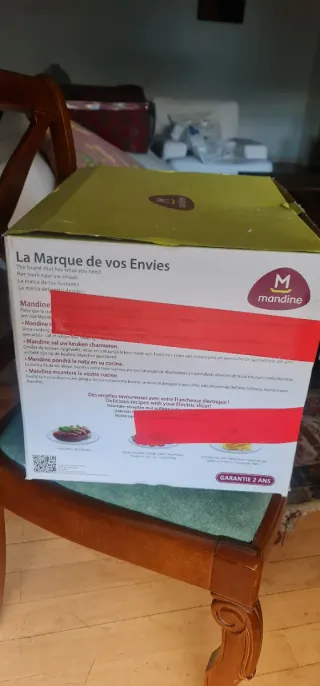 Mandine Cortadora Eléctrica Todo Inox