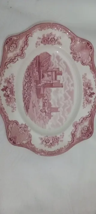 Bajilla Porcelana Inglesa Vintage - 100 Piezas