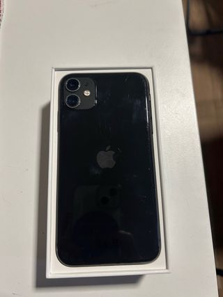 iPhone 11 Nero 128 GB + scatola originale