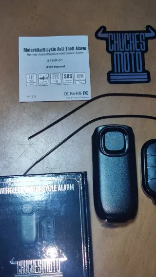 Alarma Moto Antirrobo 113dB Impermeable