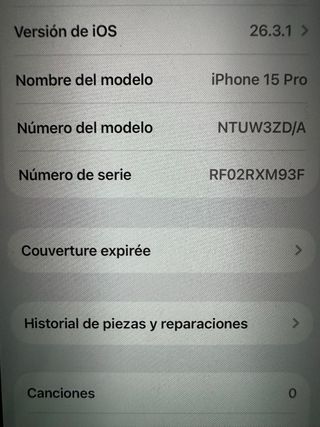 iPhone 15 Pro 128GB Plata