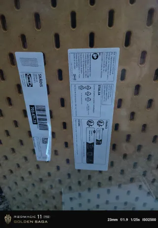 Panel Organizador Skadis Ikea