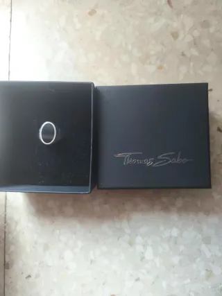 Anillo Thomas Sabo Plata Onix