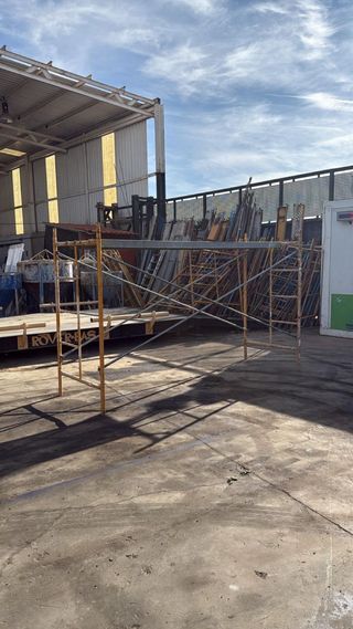 Andamio metálico completo