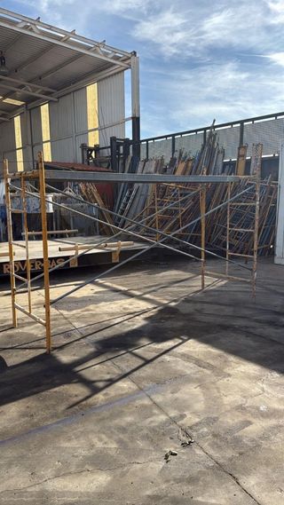 Andamio metálico completo