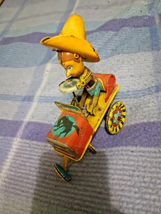 Juguete Hojalata Rico Vaquero Sheriff 1930