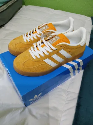 Zapatillas Adidas Gazelle Amarillas