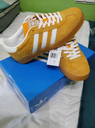 Zapatillas Adidas Gazelle Amarillas