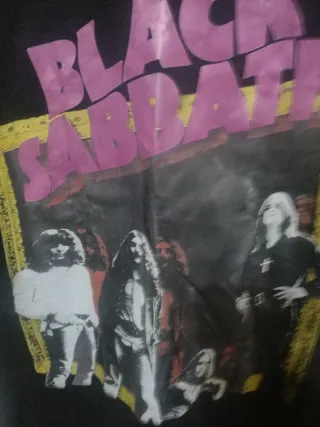 Camiseta Black Sabbath manga corta