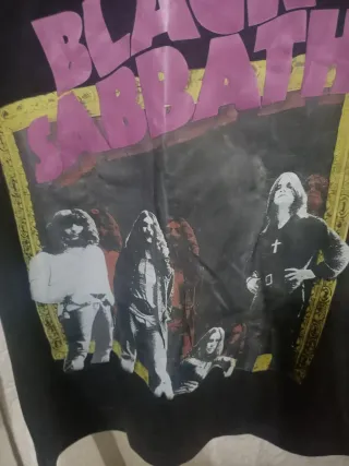 Camiseta Black Sabbath manga corta