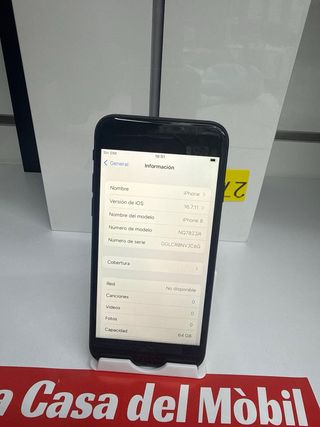 iPhone 8 64GB nero