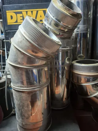 Tubos Acero Inoxidable Chimenea