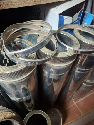 Tubos Acero Inoxidable Chimenea