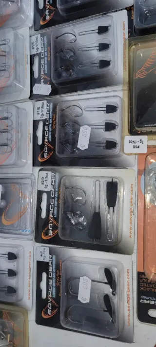 LOTE ACCESORIOS DEPREDADORES SAVAGEAR .