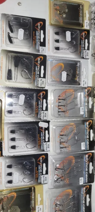 LOTE ACCESORIOS DEPREDADORES SAVAGEAR .