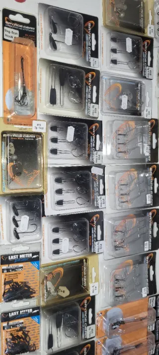 LOTE ACCESORIOS DEPREDADORES SAVAGEAR .