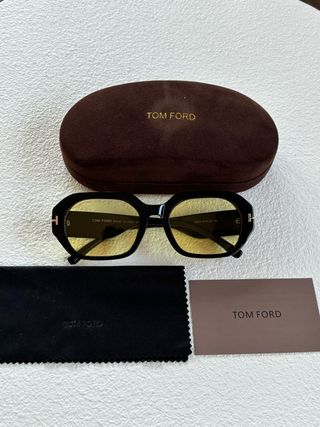 Gafas de Sol Tom Ford Negras y Amarillas