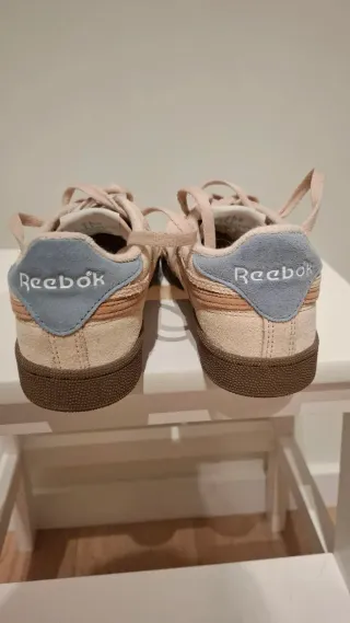 Reebok Club C Vintage Mujer Rosa Azul