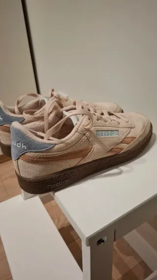 Reebok Club C Vintage Mujer Rosa Azul