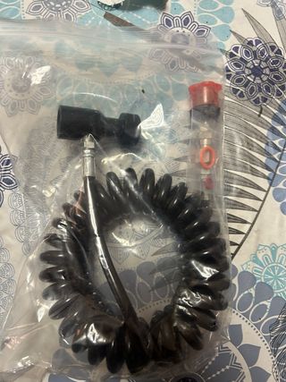 Manguera espiral para pinball